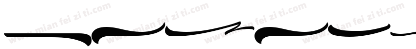 RataczakSwash Regular字体转换